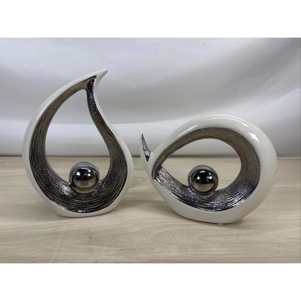 Home Decor Modern Abstract Art Ceramic Statues Decorations